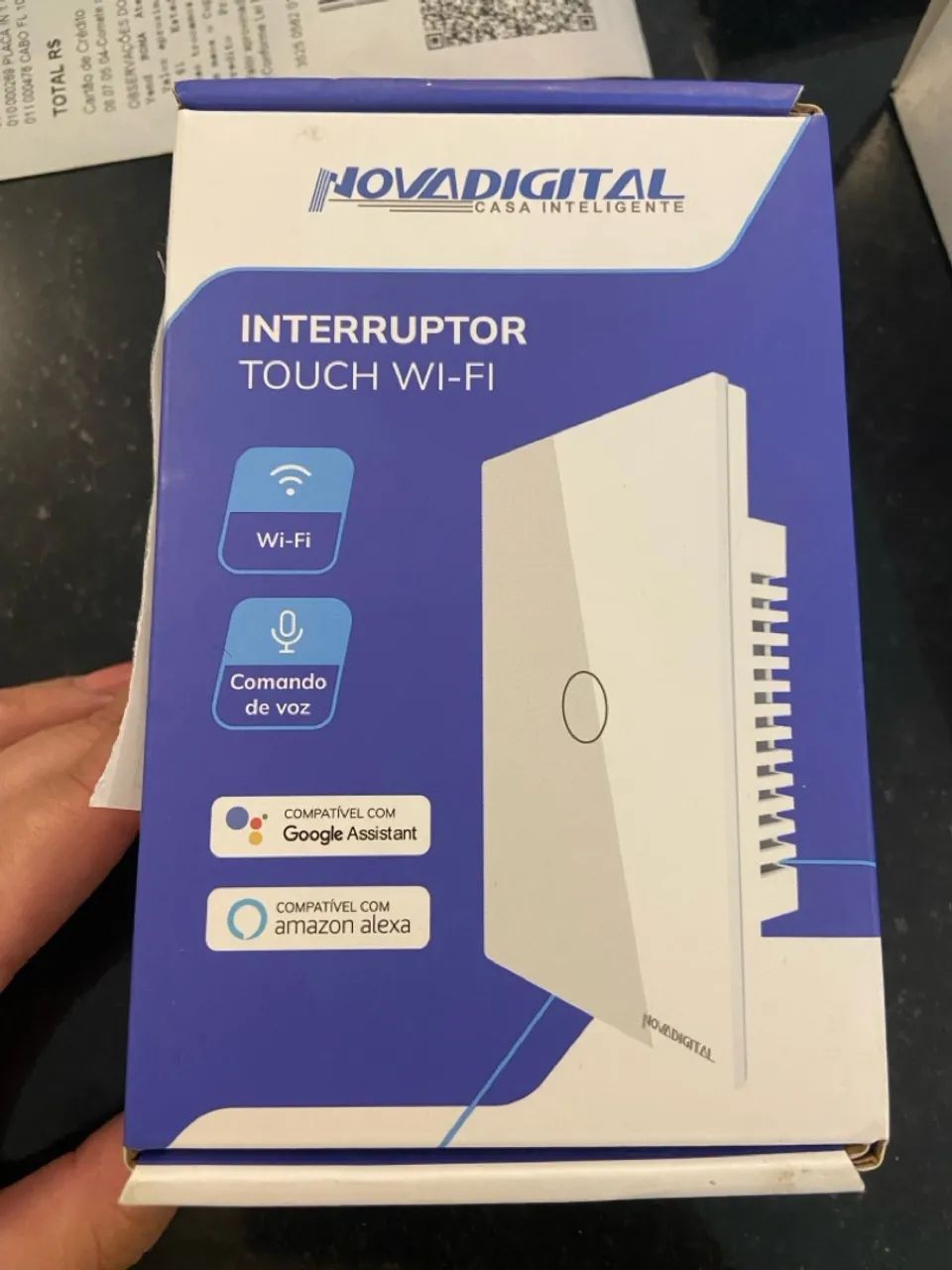 Interruptor Touch Wi-Fi Inteligente