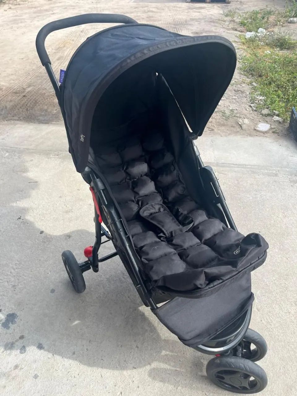 Carrinho de bebê preto64673562012417120