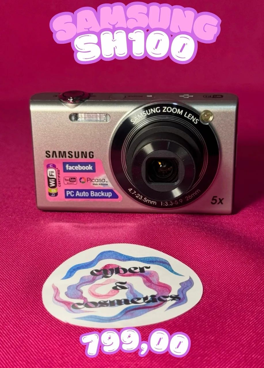cybershot samsung sh100 LACRADA