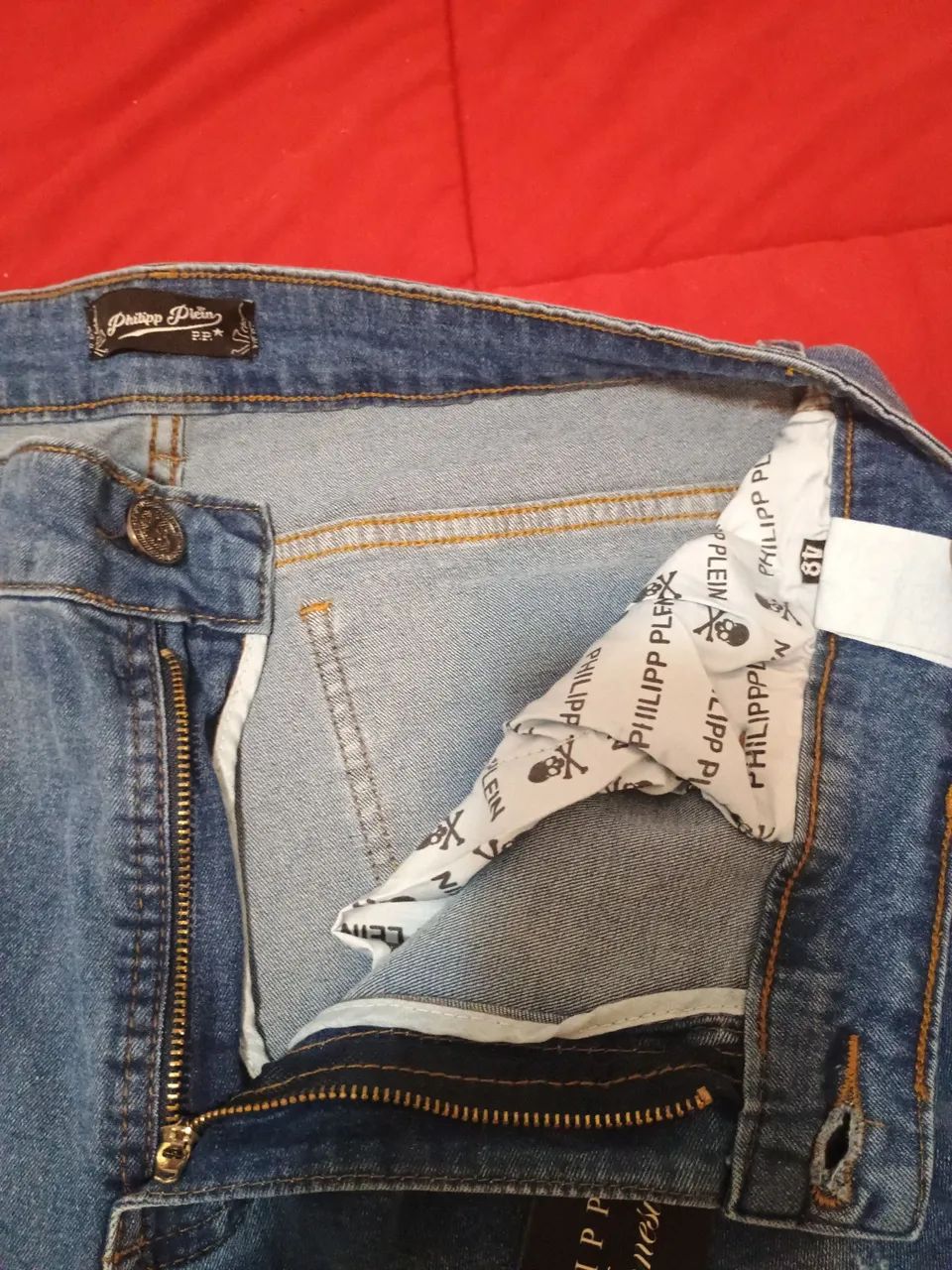 Calça jeans Phillip Plein Premium Tam. 48 - Foto 3