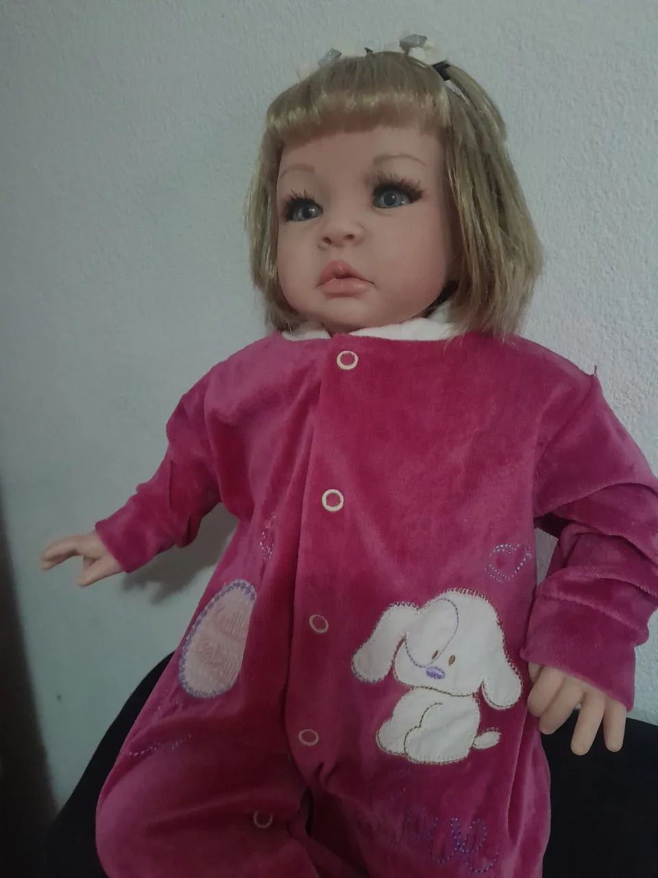 Linda bebê tipo reborn  - Foto 4