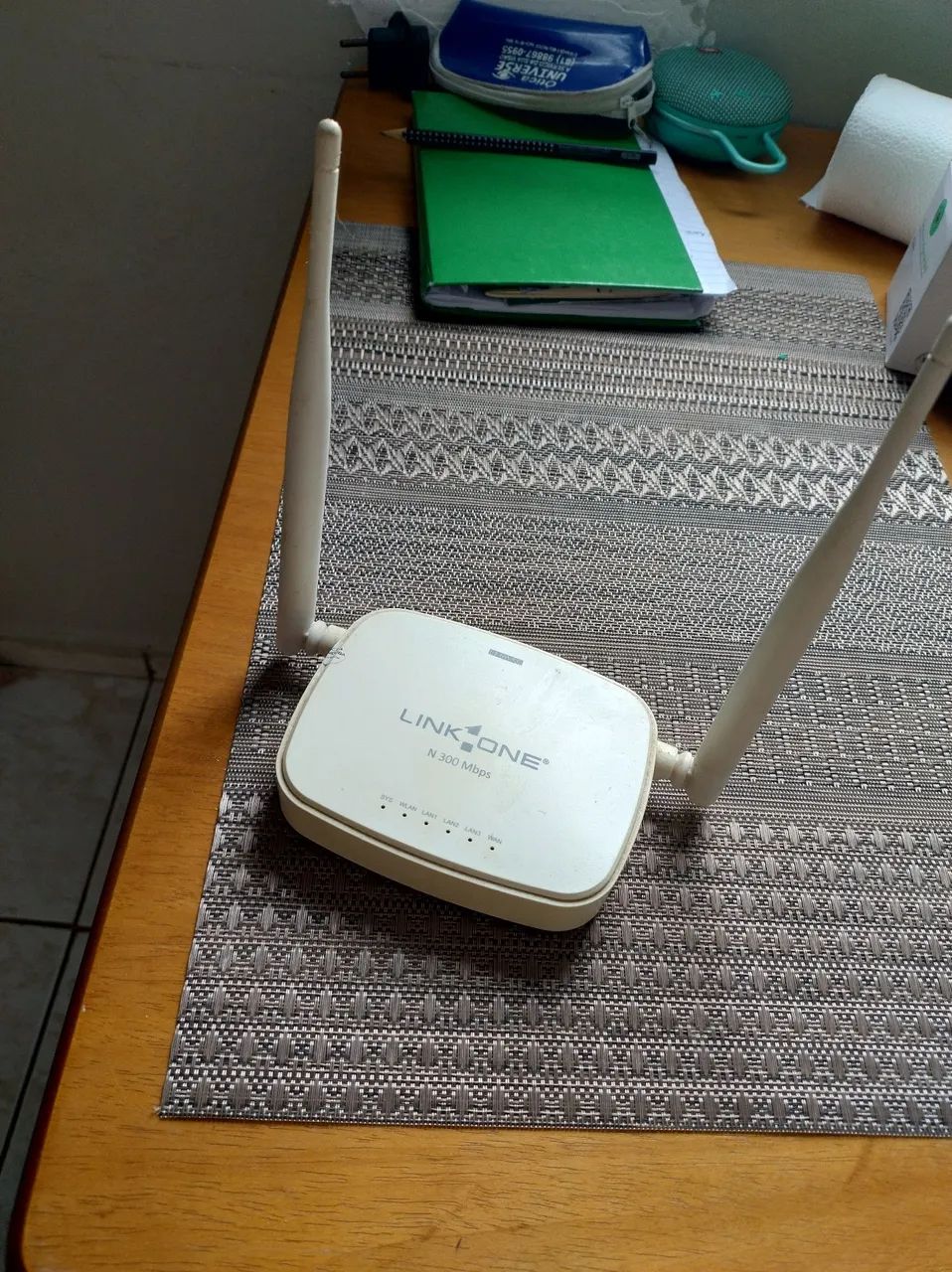 Vendo Roteador Link One N 300 Mbps (USADO) - Foto 3
