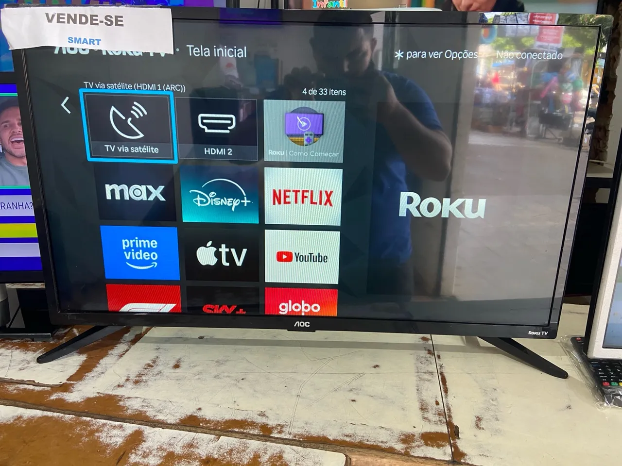 Smart TV AOC Roku