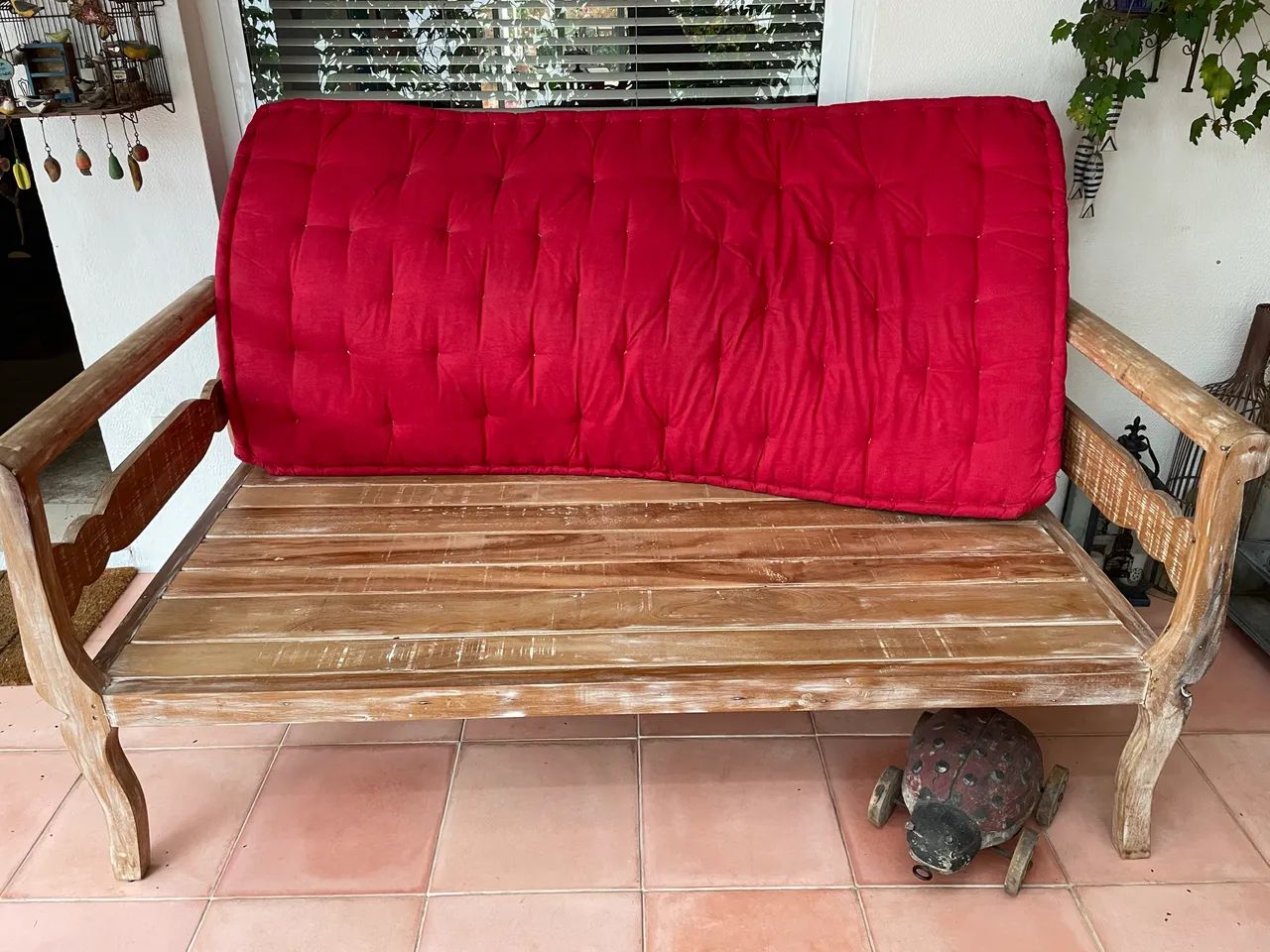 Sofá madeira demolição estilo Marquesa  - Foto 3