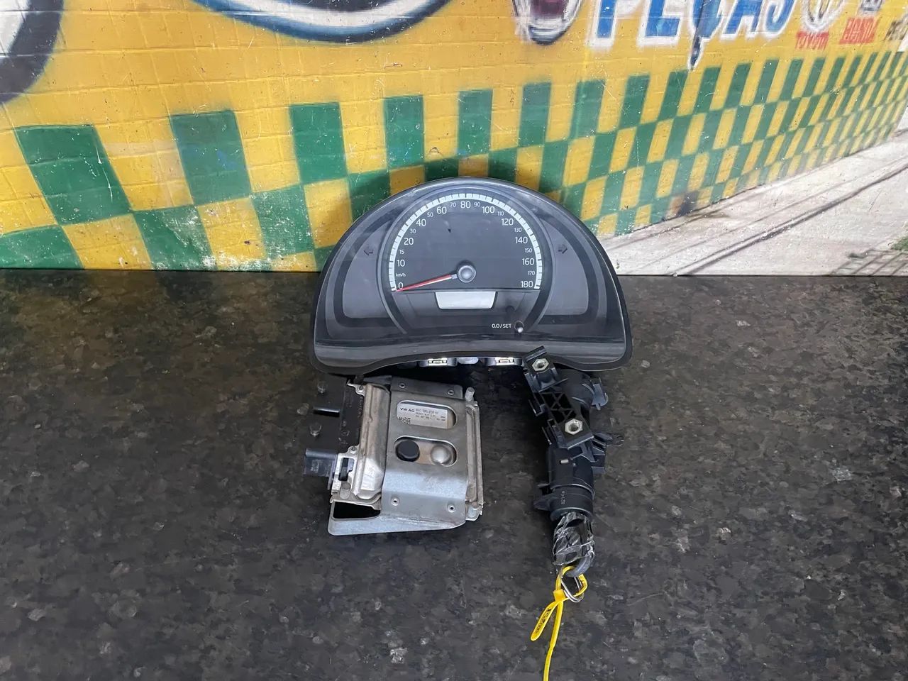 Kit code injeção eletrônica vw Up 2014 