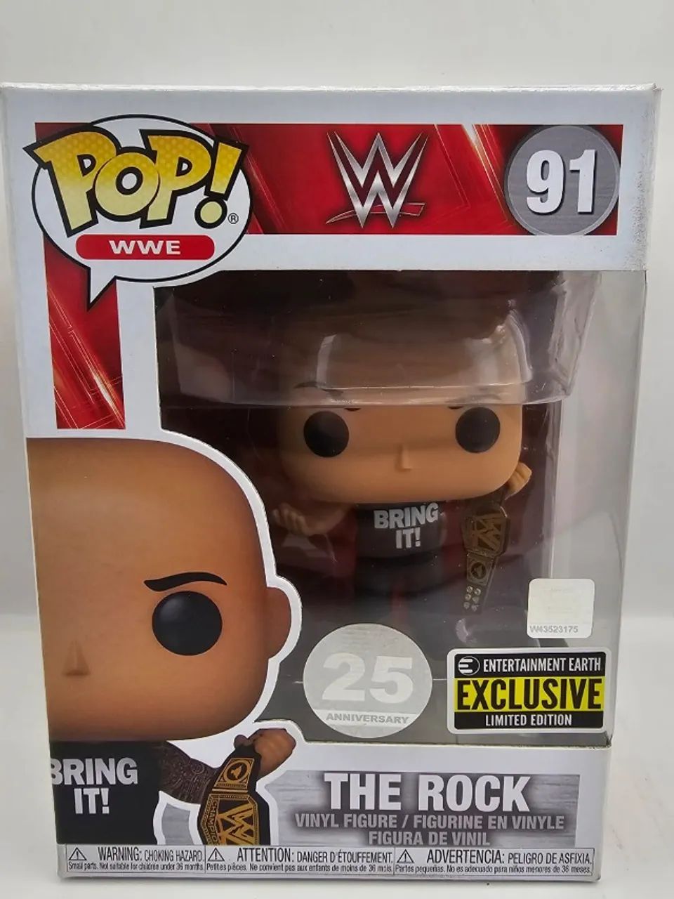 Funko Pop WWE! The Rock #91