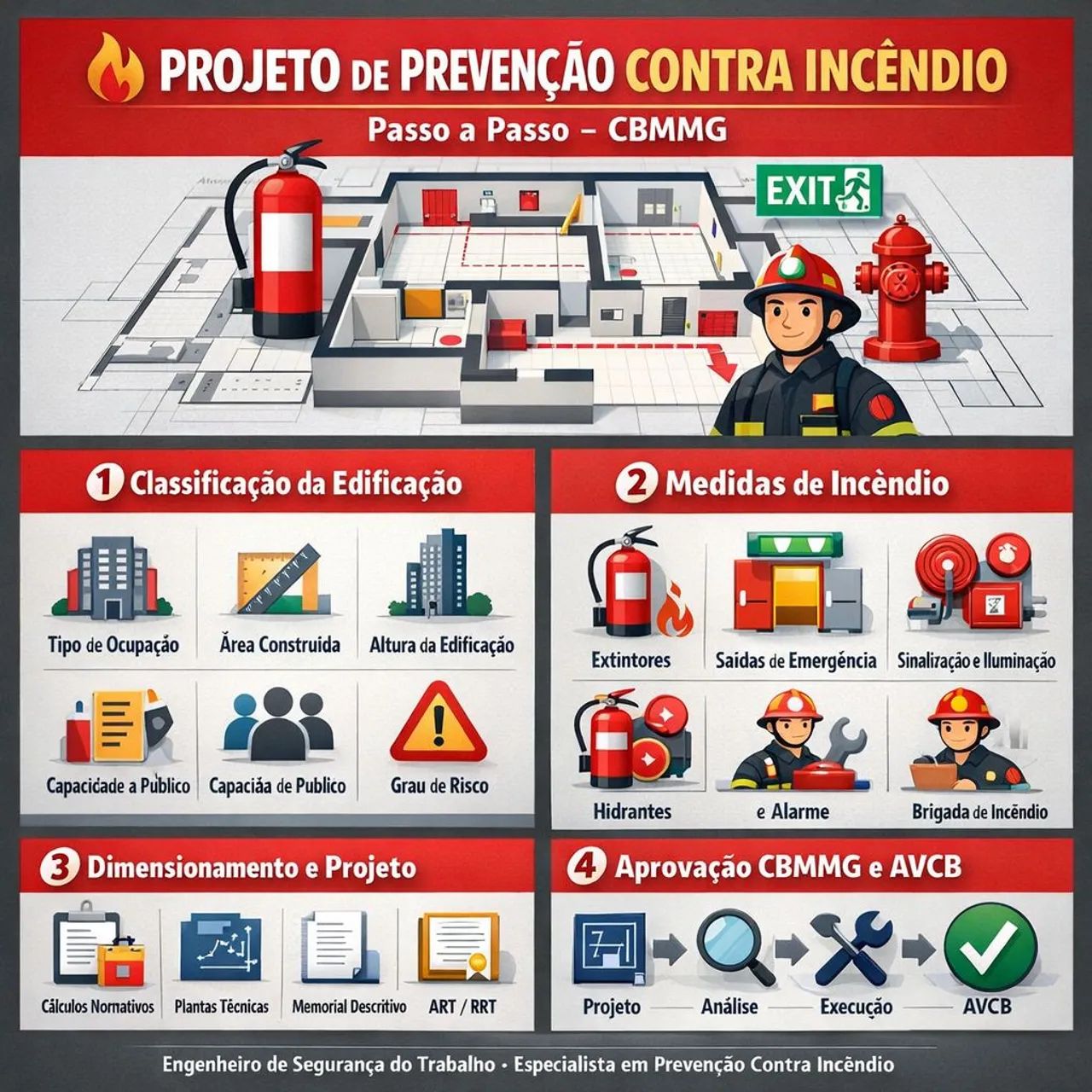 Projeto Prevenção Contra Incêndio - Foto 3