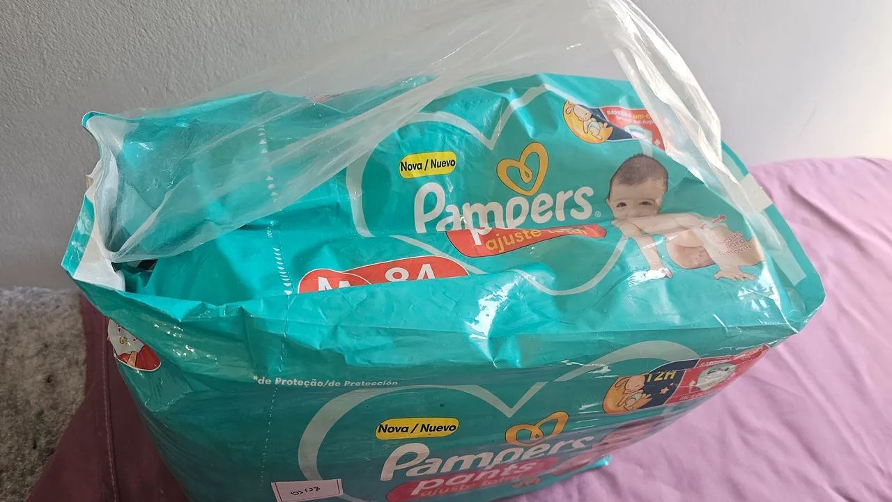 Frauda Pampers Pants ajuste total M c84 - Foto 2