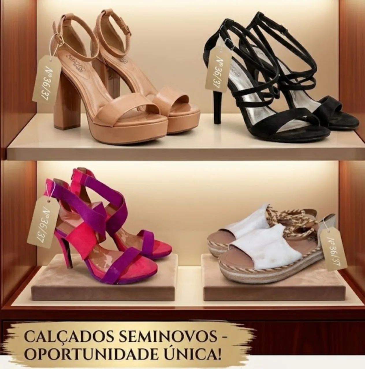 Sandálias femininas - Foto 2