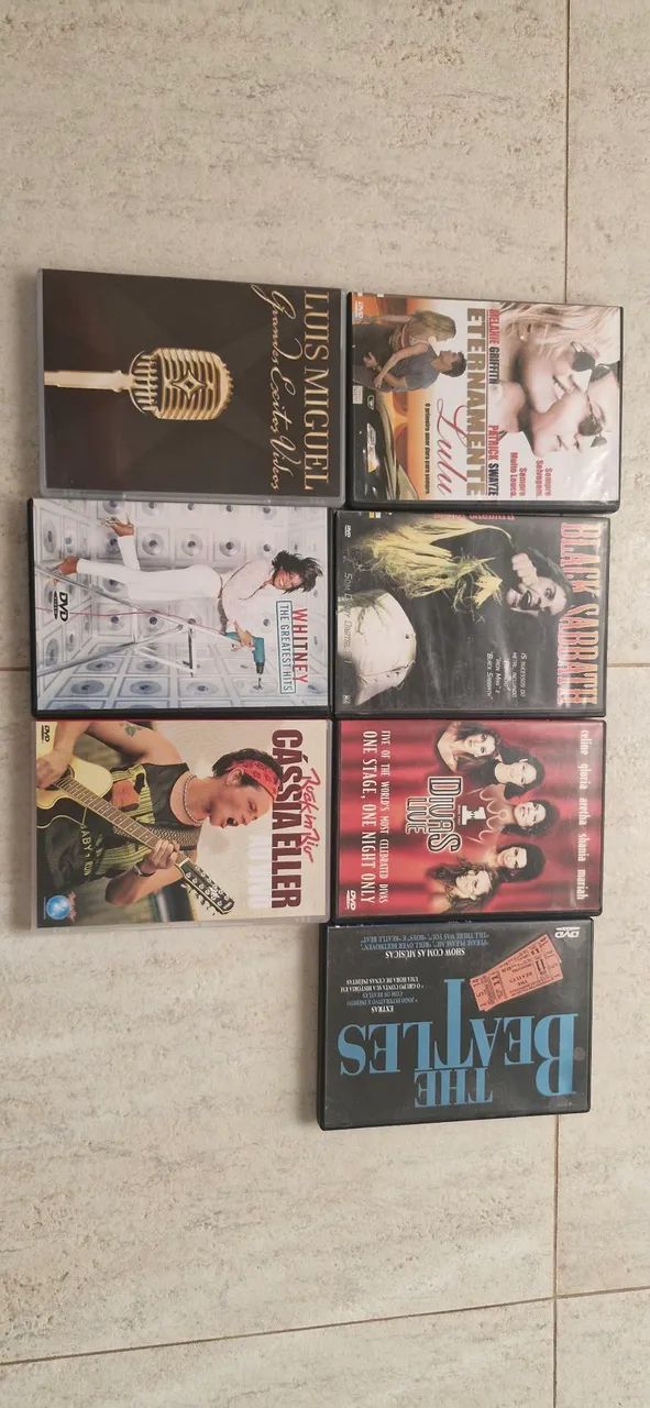 DVD de músicas orginal 