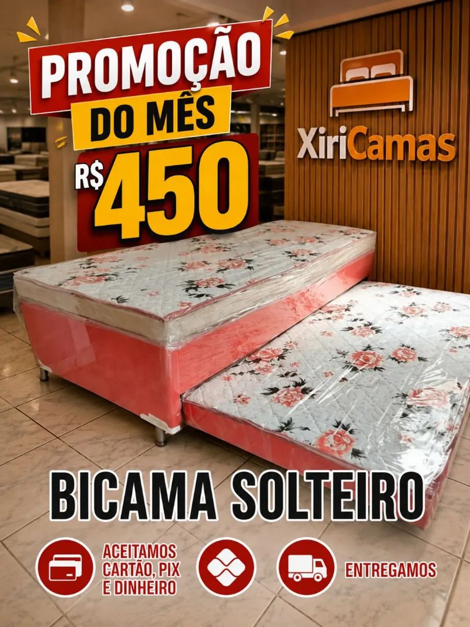 Promoção bi Cama solteiro vgg