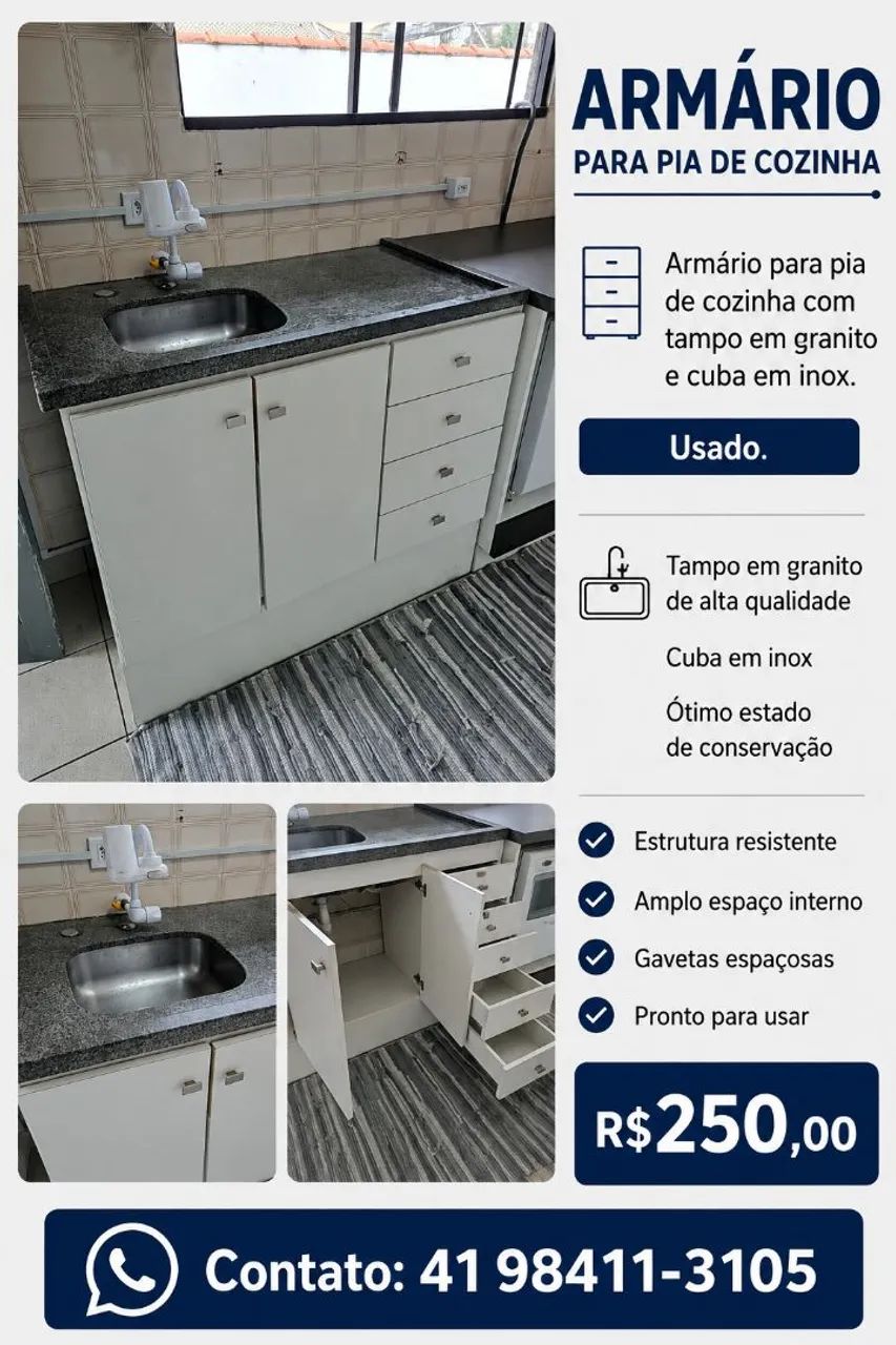 Armário cozinha  - Foto 3