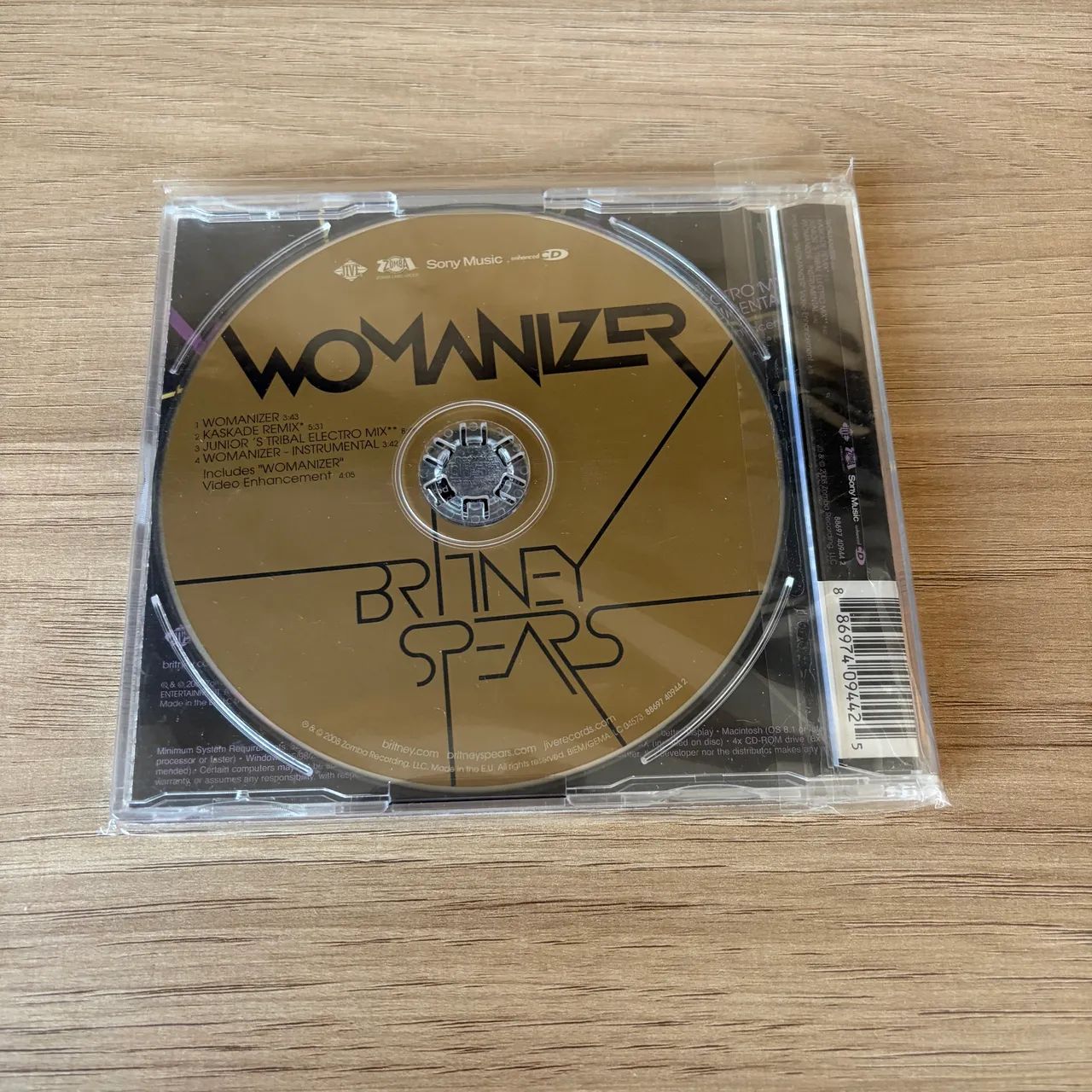 CD Single Britney Spears - Womanizer - Foto 2