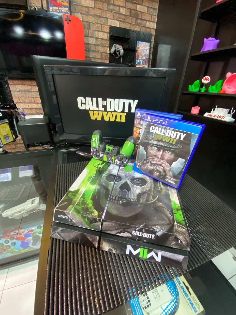 PlayStation 4 com jogos  - Foto 2