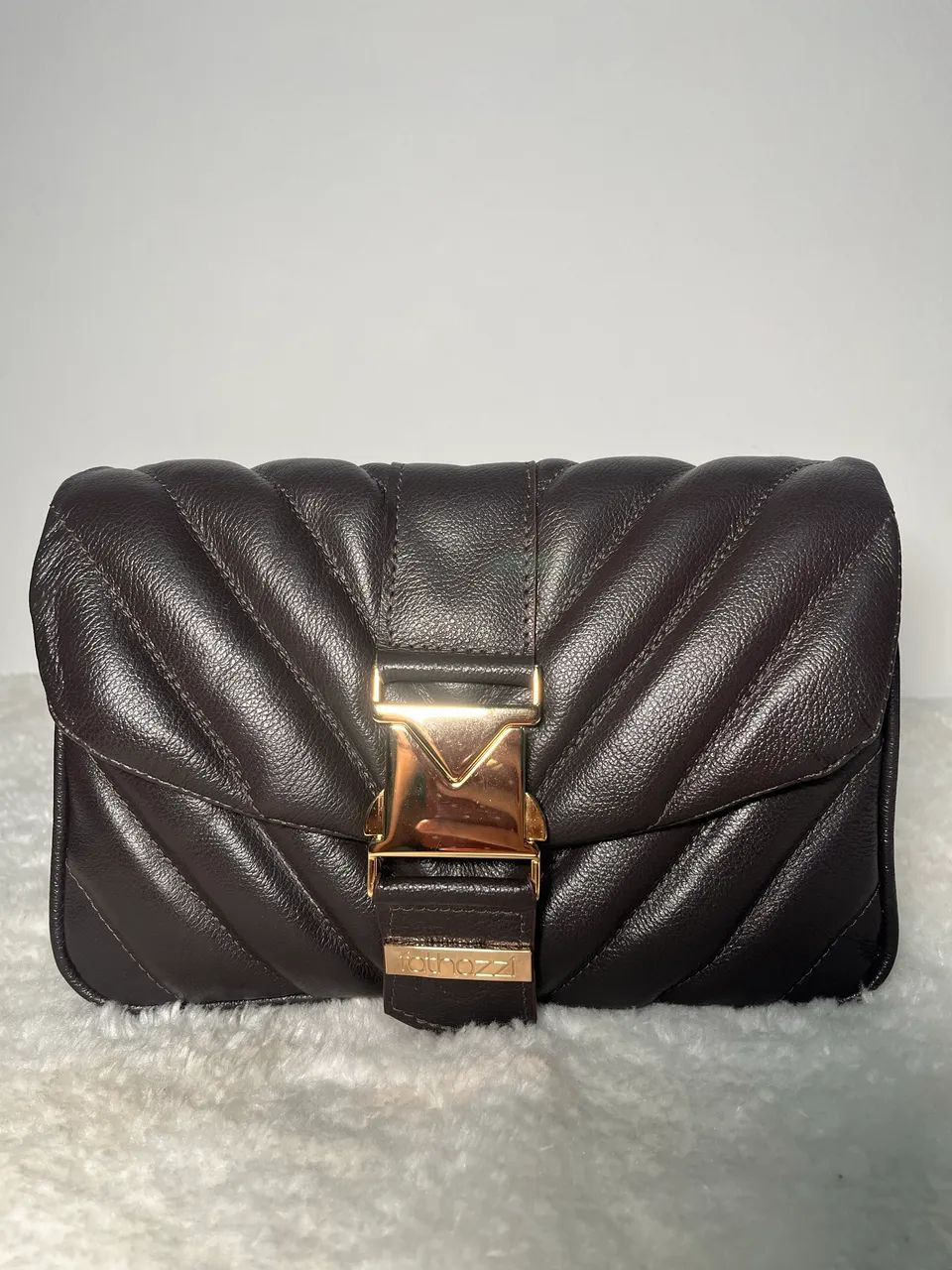 Bolsa metalassê em couro legítimo  - Foto 4