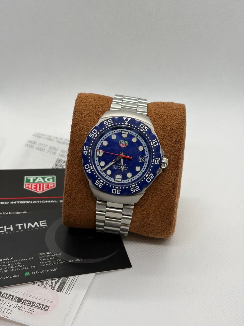 Relógio Tag Heuer Fórmula 1 Solargraph 2026