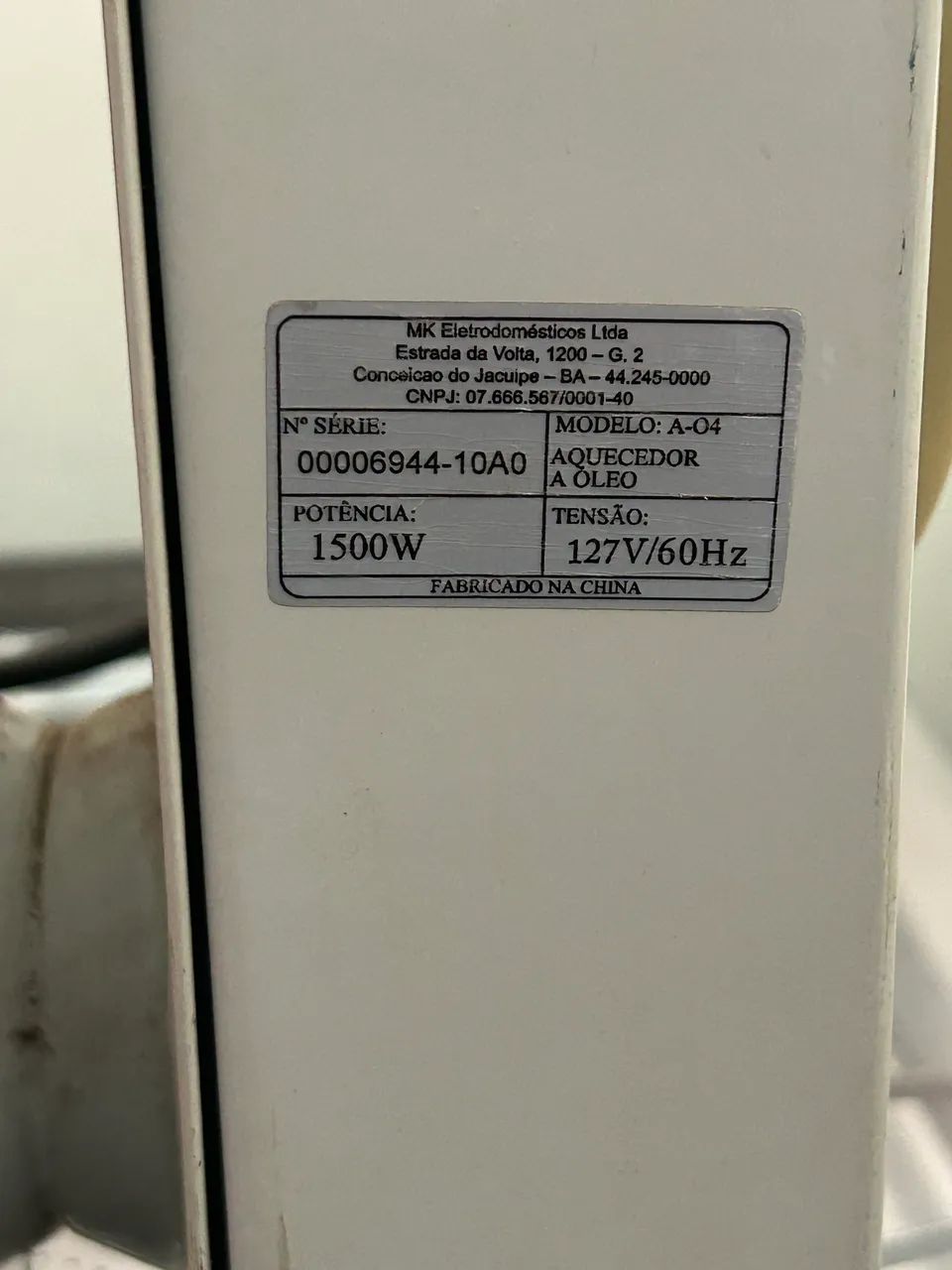 Aquecedor a óleo 127W - Foto 3
