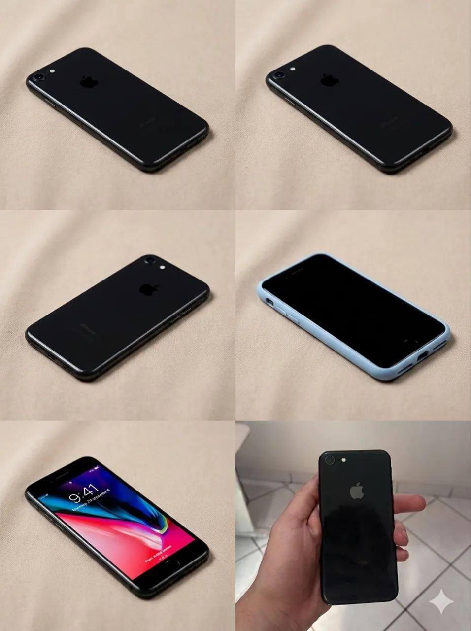 iPhone 8 Preto- Impecável - (Original) - Celulares e Smartphones