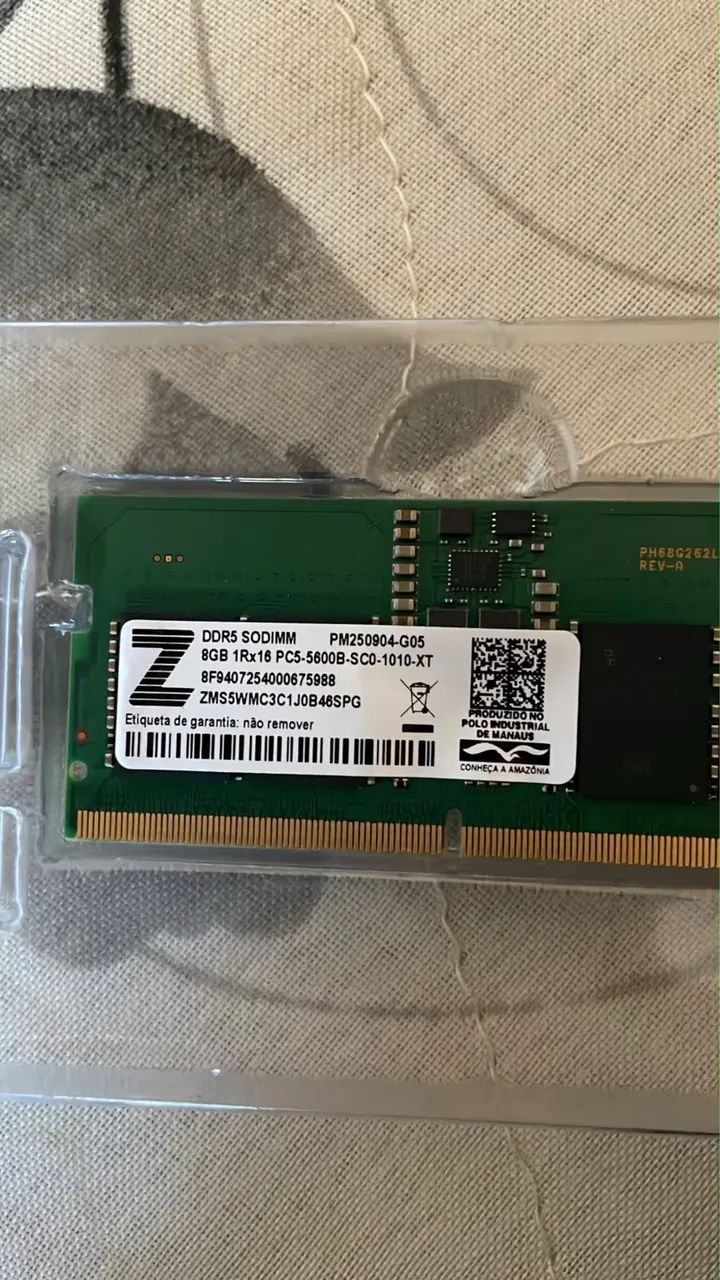 VENDO KIT MEMÓRIA RAM DDR5 PARA NOTEBOOK - Foto 3