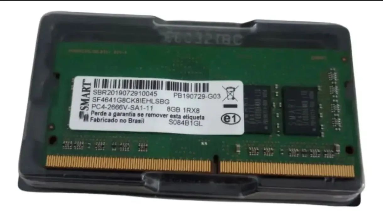 Comprei errada está nova Memória RAM Smart DDR4 de 8GB para notebook  - Foto 2