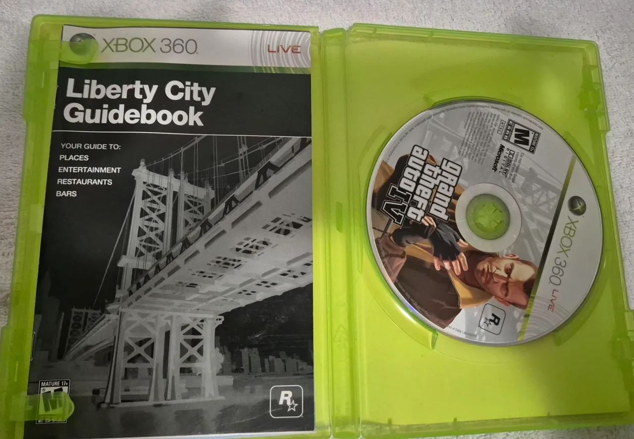 GTA IV Xbox 360 com mapa - Foto 2
