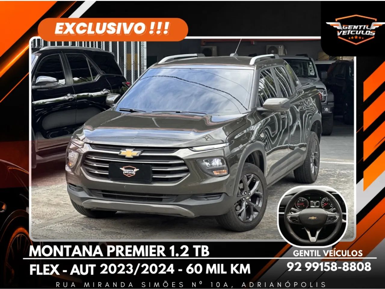 Chevrolet Montana Premier 1.2 Turbo Flex 12V Aut. 2024