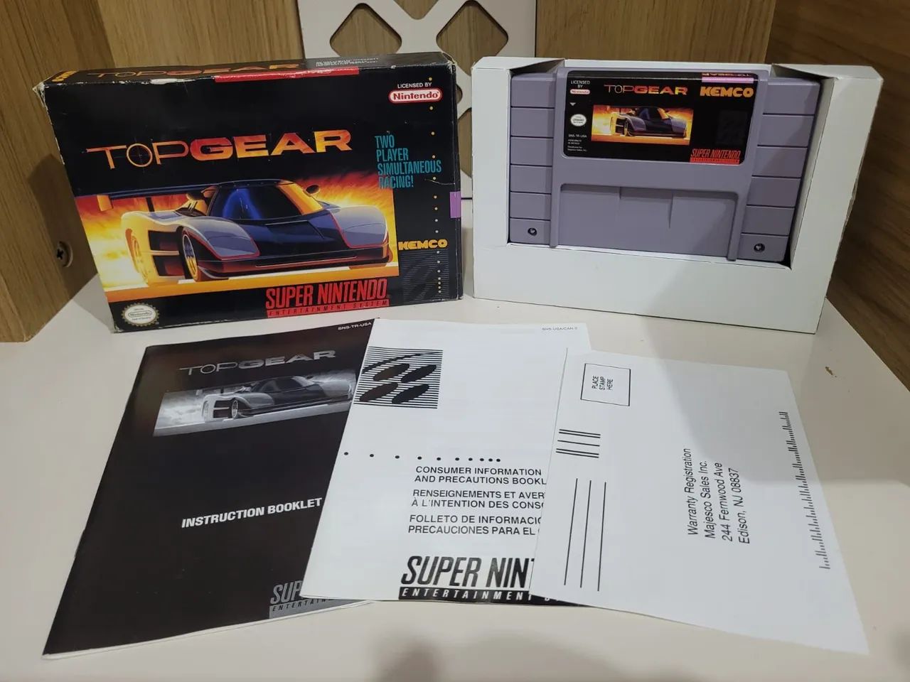 Top gear snes super nintendo