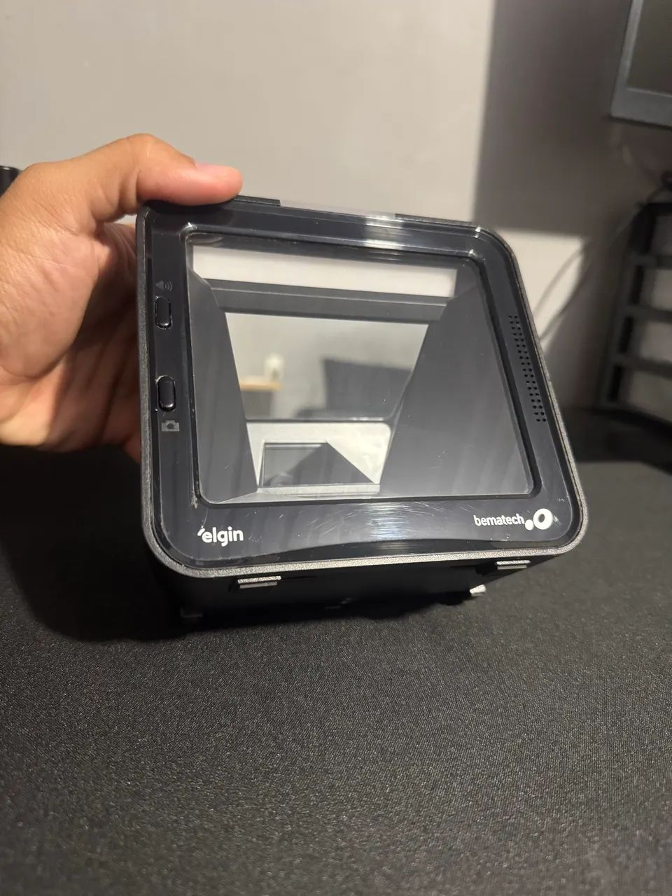 Leitor de código de barras fixo Elgin El8600 USB 2D