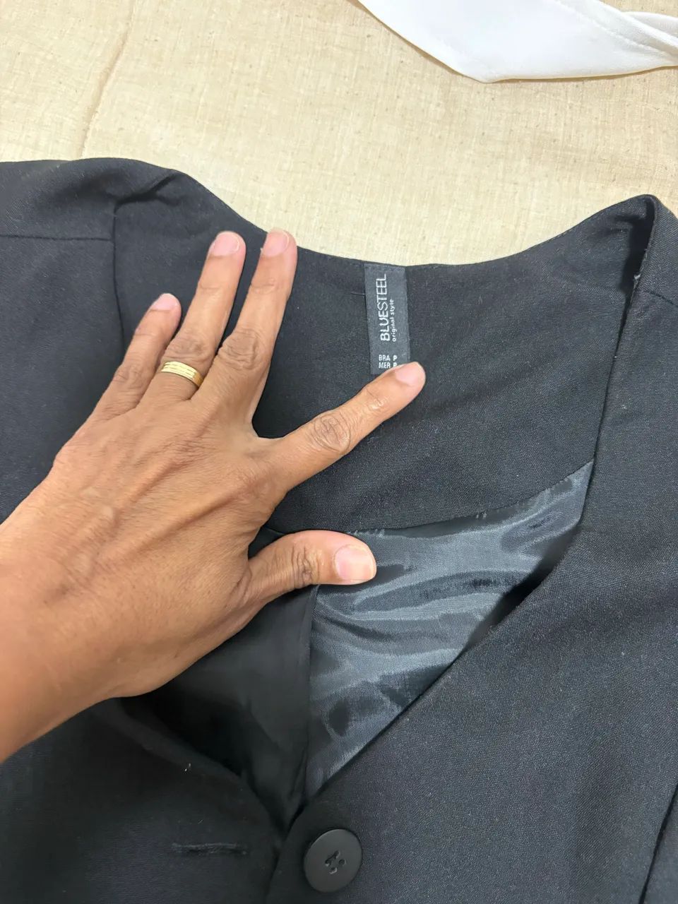 Colete preto - Foto 3