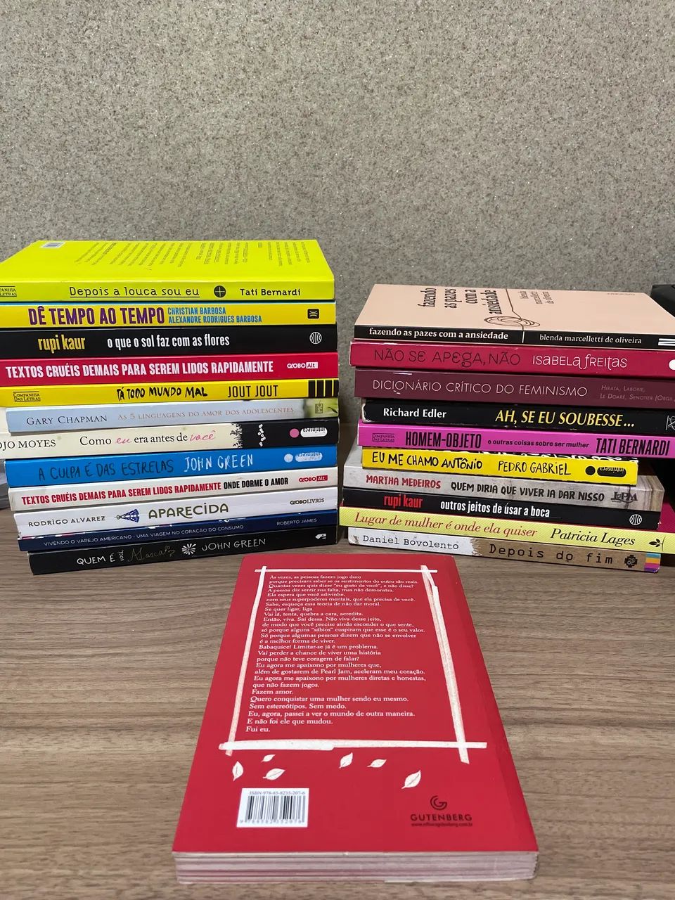 Livro - Faça Amor Não Faça Jogo - e todos livros do fundo - Foto 2