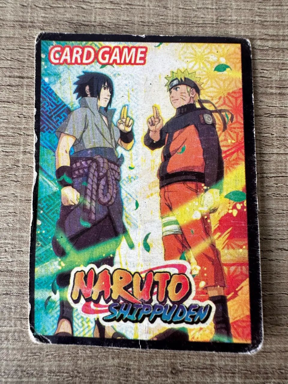 Carta Naruto Itachi Uchiha Card Game Colecionável Campinas-sp