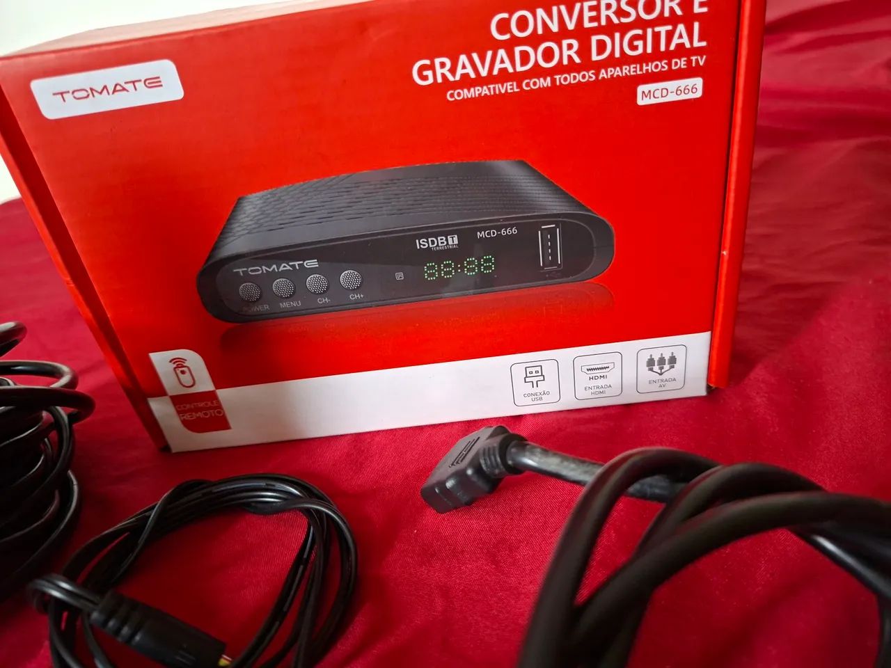 Tv de 32 polegadas com aparelho TV box  - Foto 3