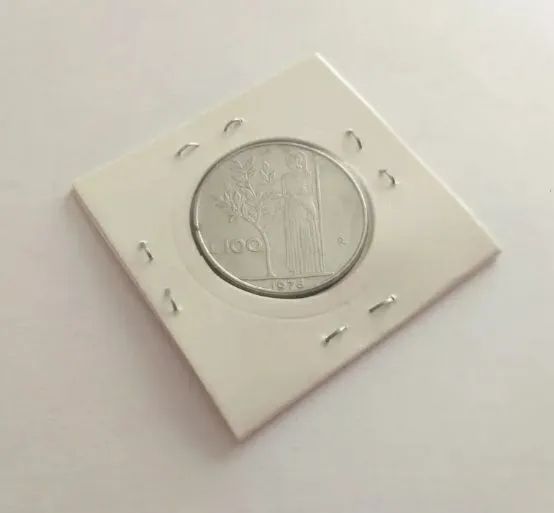 MOEDA DA ITÁLIA, 100 LIRAS, ANO 1978, SOBERBA.