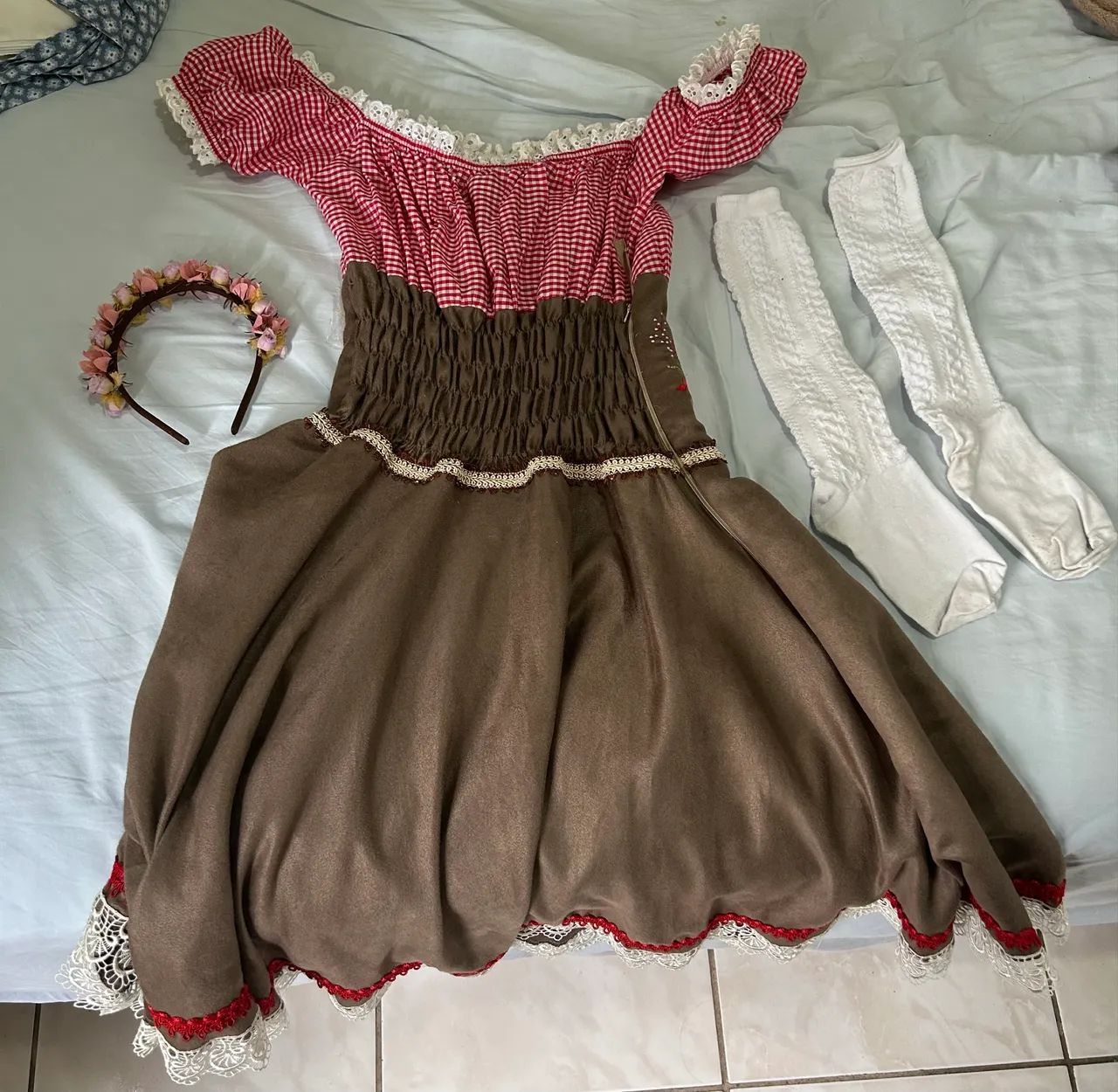 Conjunto Feminino Para Oktoberfest
