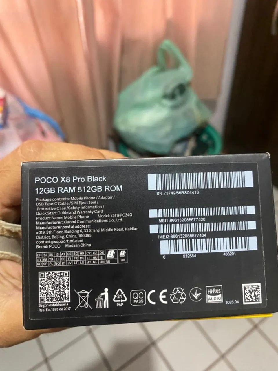 Celular Poco X8 512 GB 12 De Ram - Foto 4