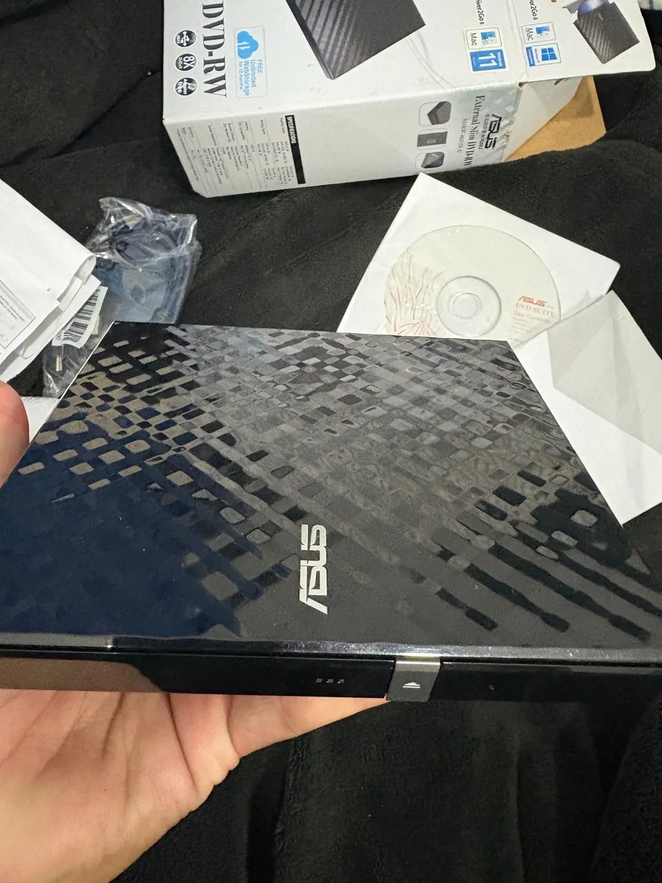 Leitor de CD e DVD Externo 