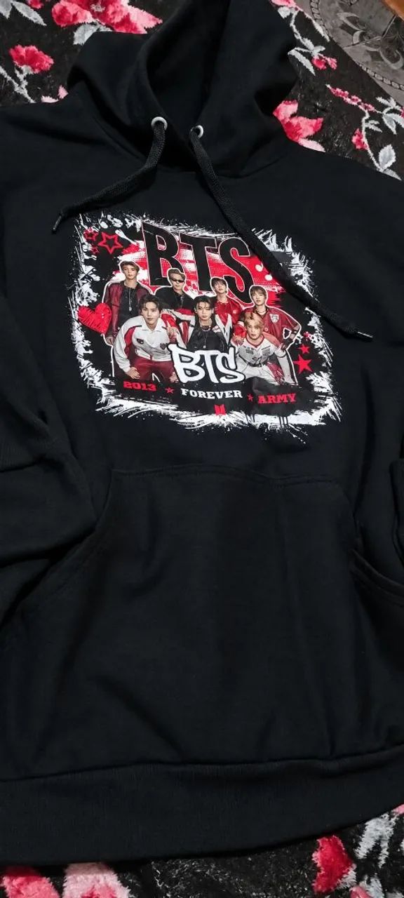 Moletom do BTS 100% algodão .