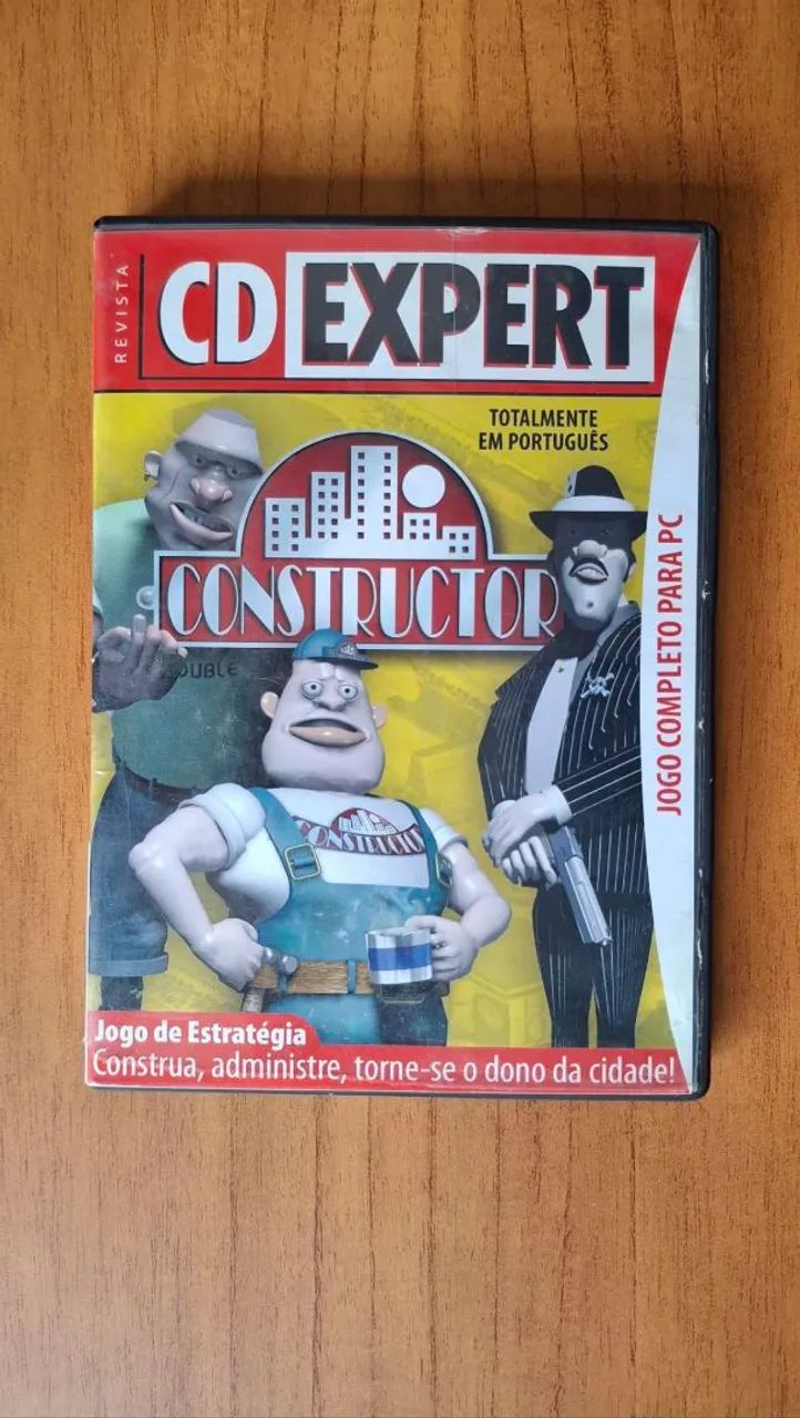 Jogo PC Constructor - CD-ROM (RARO!) - Foto 2