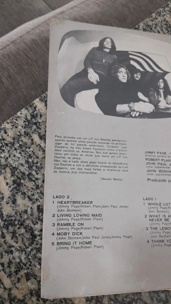 LP Led Zeppelin 2 - 1ª Press 1970 - Foto 5