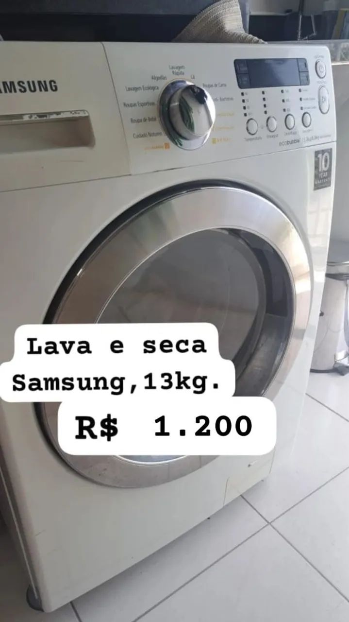 Lava e Seca Samsung 13 kg