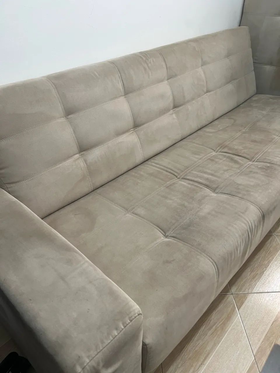 Sofá 3 Lugares Retrátil que Vira Cama  - Foto 2