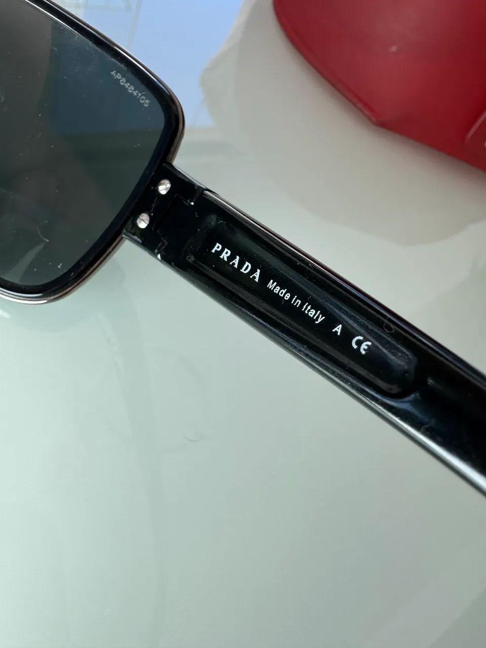 Óculos de Sol Prada sps 55g preto - Foto 5