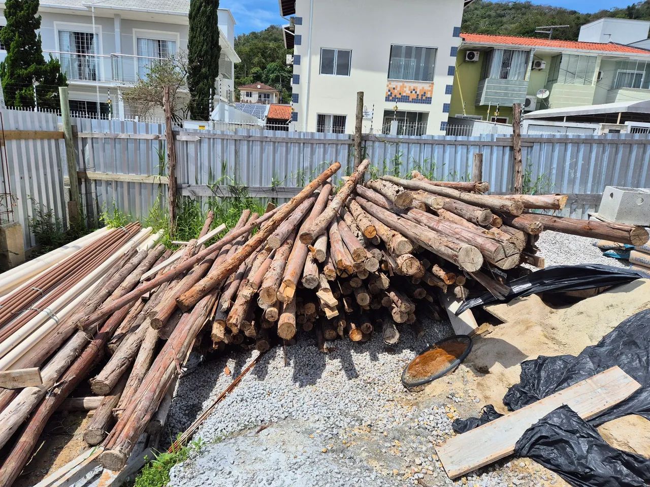 ESCORA MADEIRA EUCALIPTO CONSTRUÇÃO 