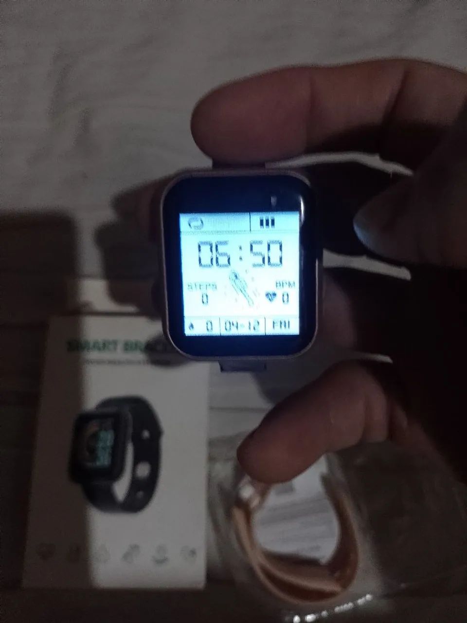 Smartwatch D20 Y68 rosa  - Foto 4