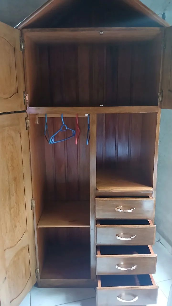 guarda roupa infantil estilo casinha  - Foto 3