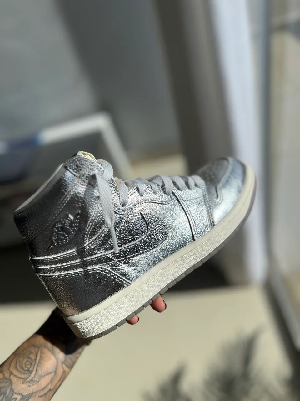 Nike Jordan PRATA Feminino - Foto 2