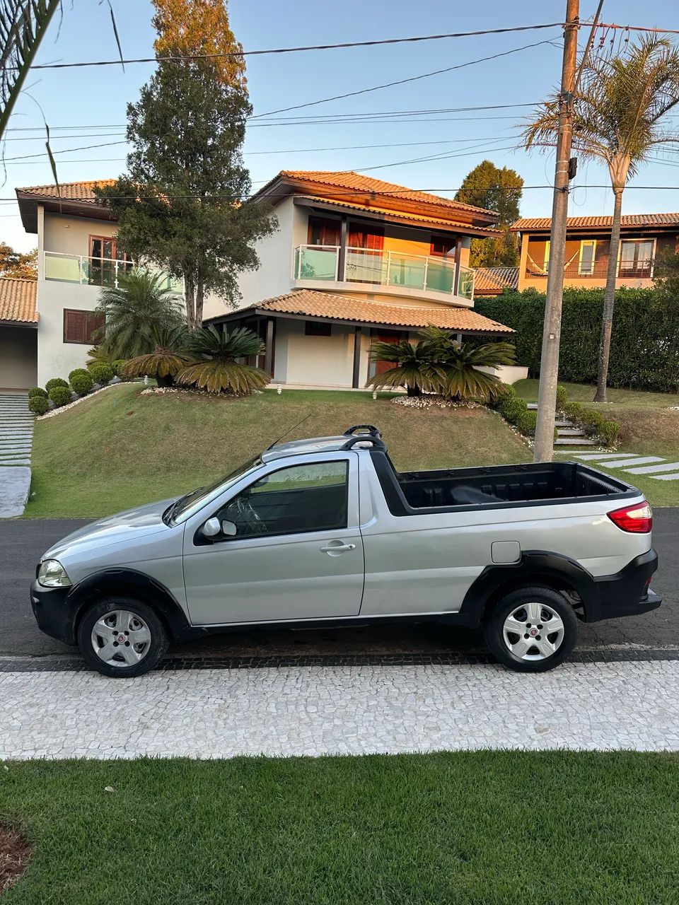 Fiat Strada Freedom 1.4 Flex 8V CS 2020 - Foto 5