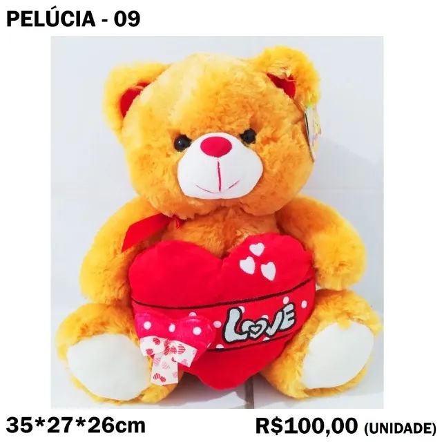 Urso de Pelúcia Love