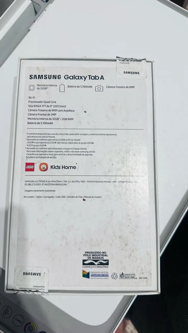 Tablet Samsung Tab A + Sd card 2tera - Foto 2
