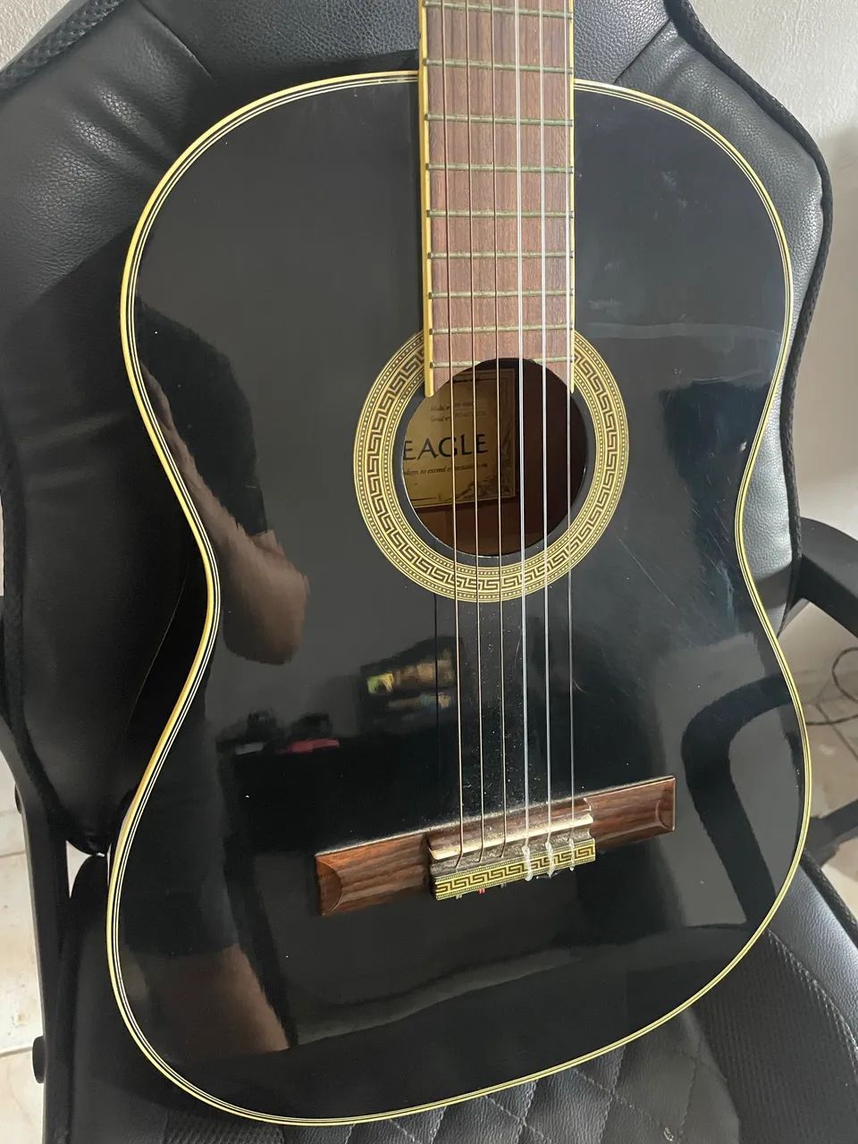 Violão Eagle DH-69BK (Nylon) - Foto 2